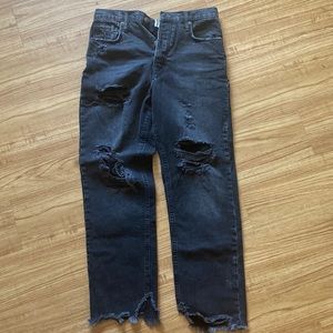 NWOT. We The Free Maggie Mid-Rise Straight-Leg Jeans